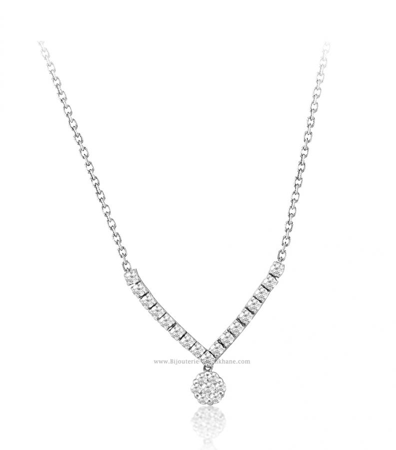 Bijoux en ligne Collier Zircon 53713