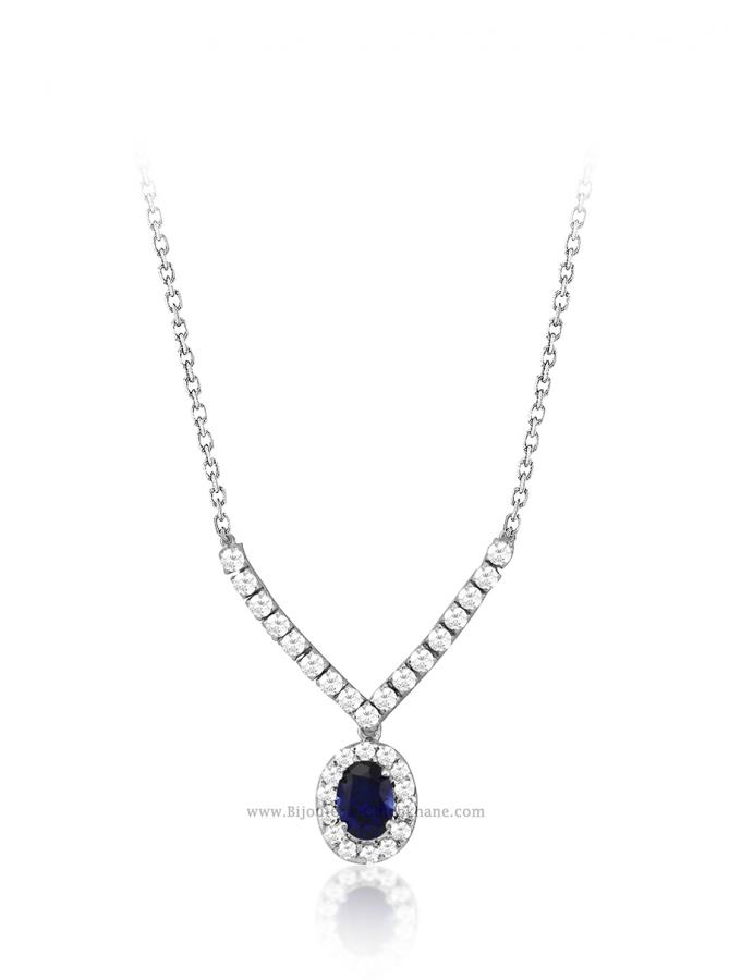 Bijoux en ligne Collier Zircon 53734