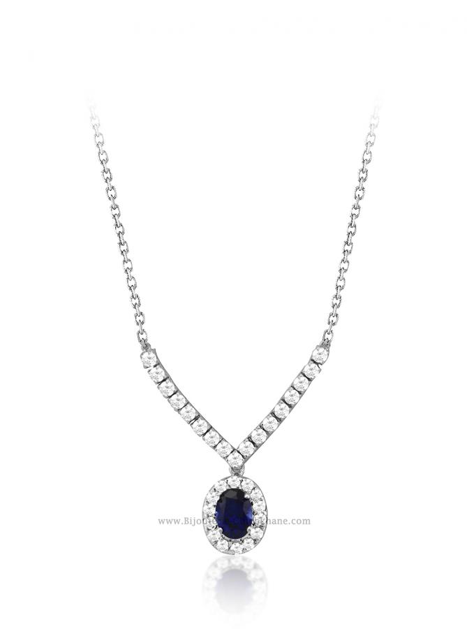 Bijoux en ligne Collier Zircon 53734