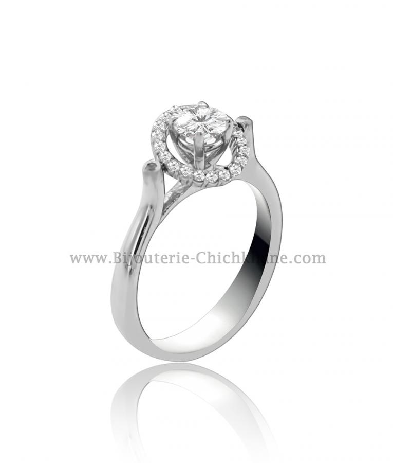 Bijoux en ligne Solitaire Zircon 54118