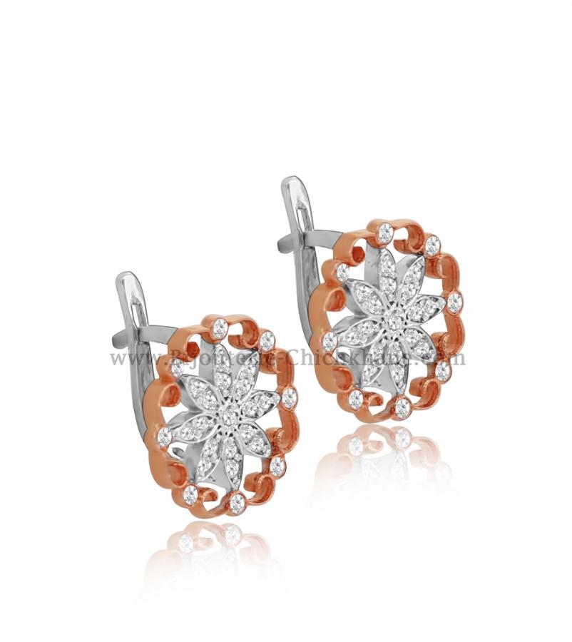 Bijoux en ligne Boucles D'oreilles Zircon 54185