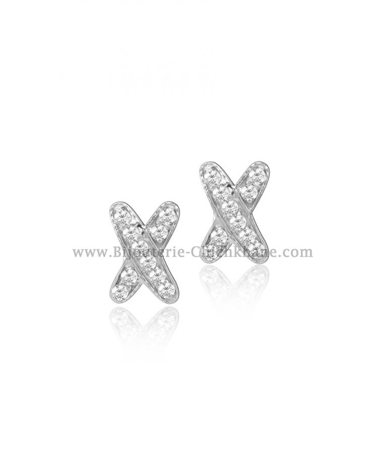 Bijoux en ligne Boucles D'oreilles Zircon 54200