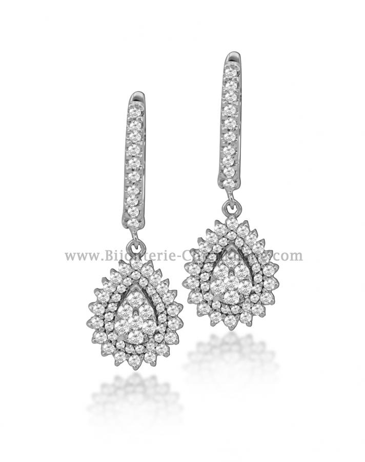 Bijoux en ligne Boucles D'oreilles Zircon 54209