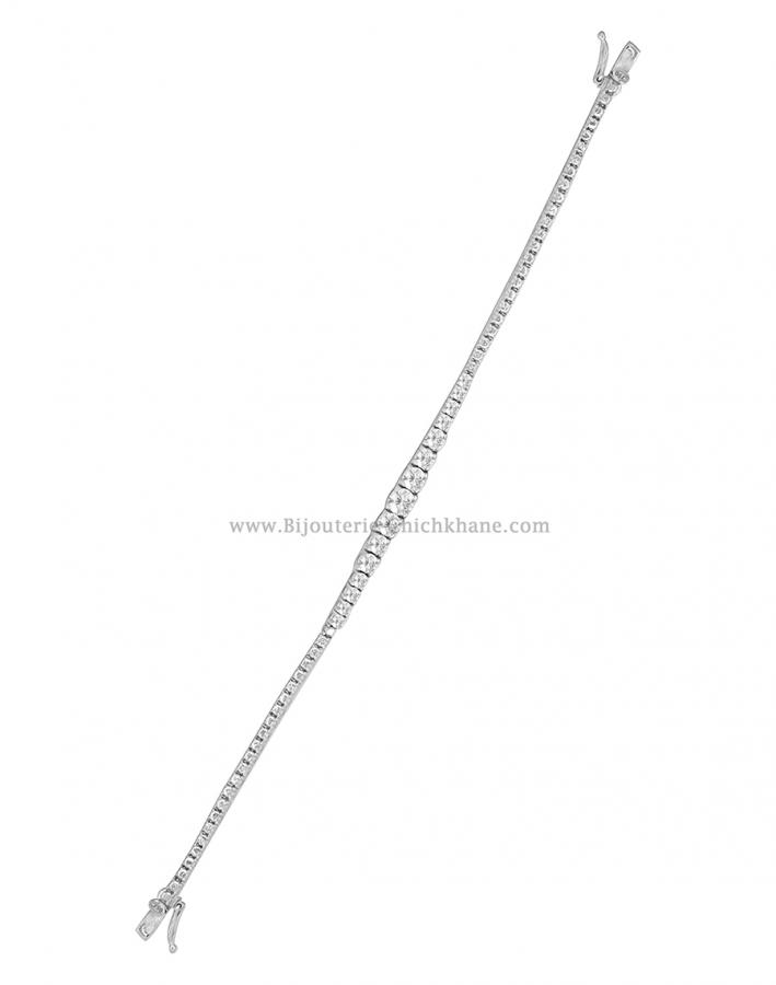 Bijoux en ligne Gourmette Zircon 54267