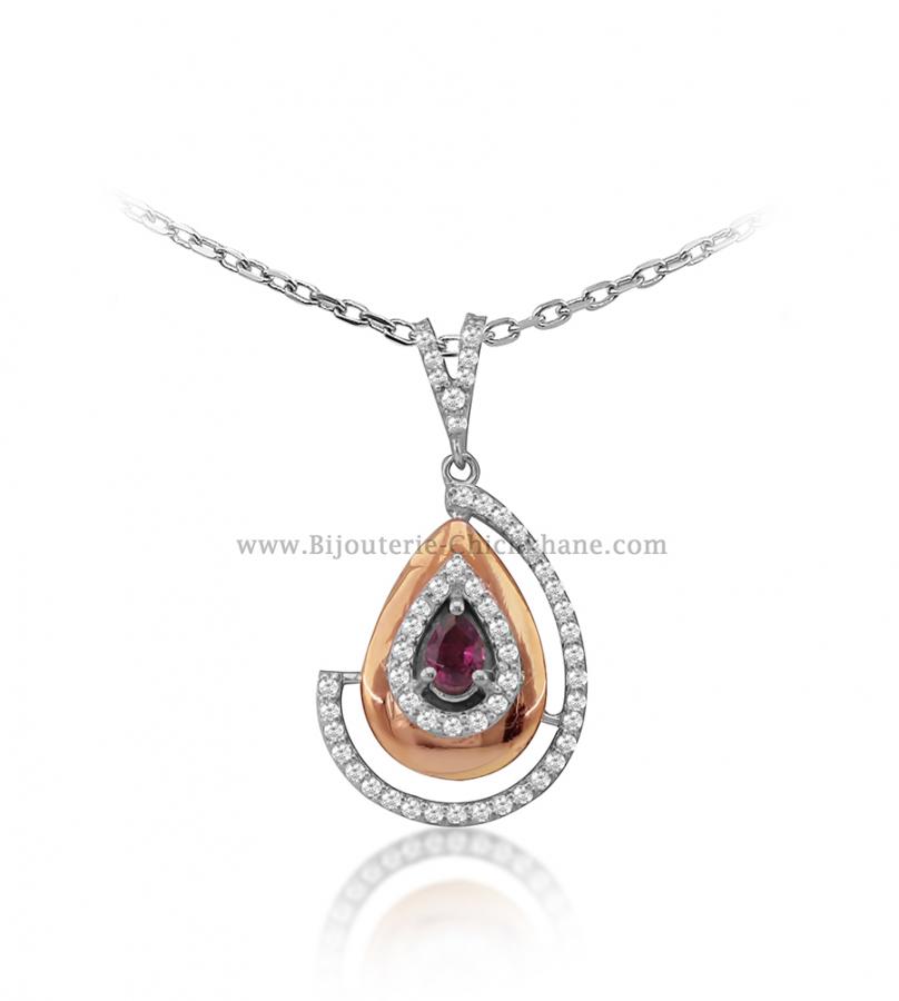 Bijoux en ligne Pendentif Diamants 54290
