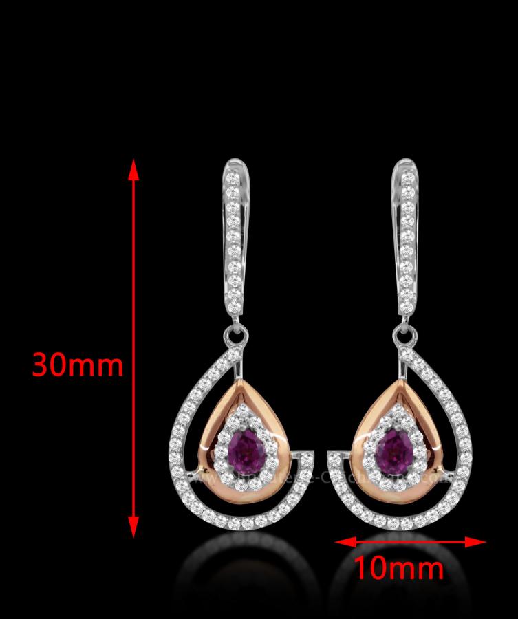 Bijoux en ligne Boucles D'oreilles Diamants 54291
