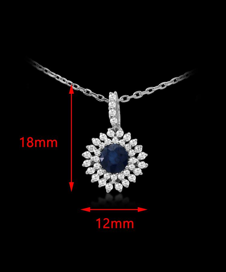 Bijoux en ligne Pendentif Diamants 54293