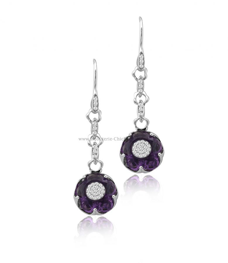 Bijoux en ligne Boucles D'oreilles Diamants 54304