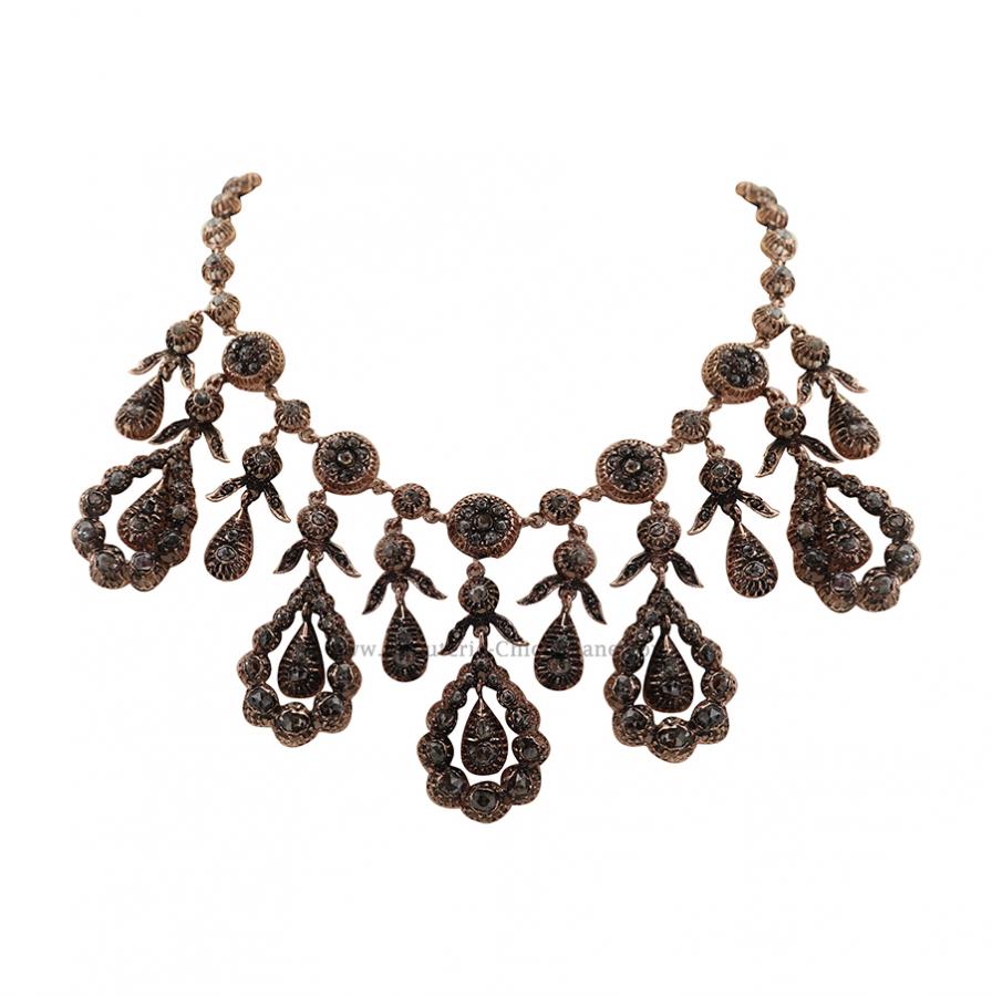 Bijoux en ligne Collier Diamants Rose ''Chichkhane'' 54364