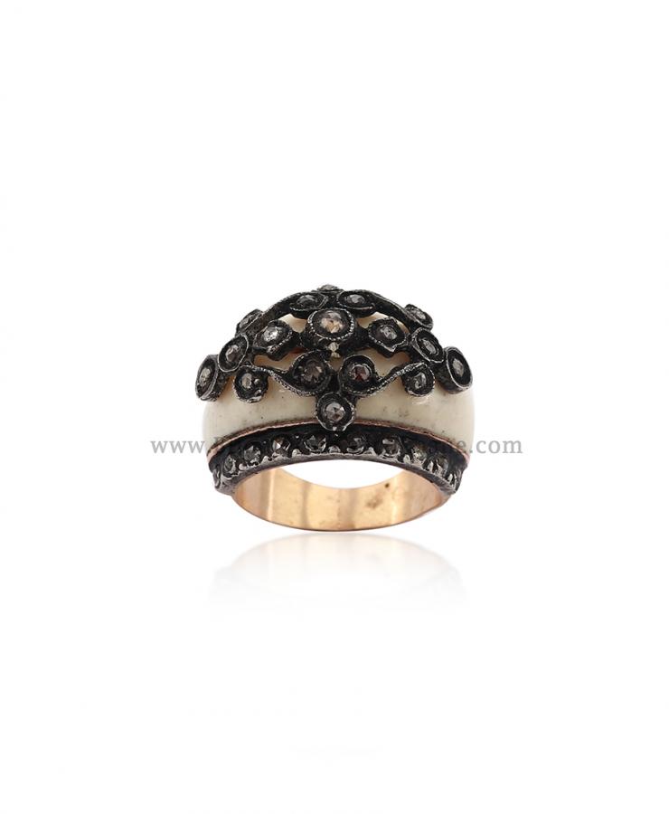 Bijoux en ligne Bague Diamants Rose ''Chichkhane'' 54431