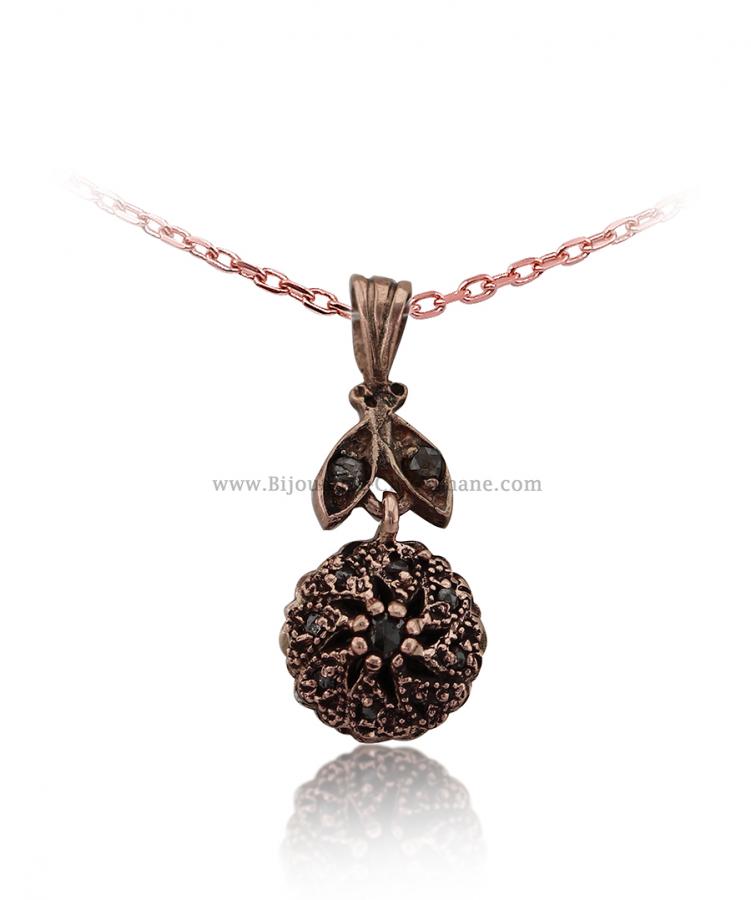 Bijoux en ligne Pendentif Diamants Rose ''Chichkhane'' 54456