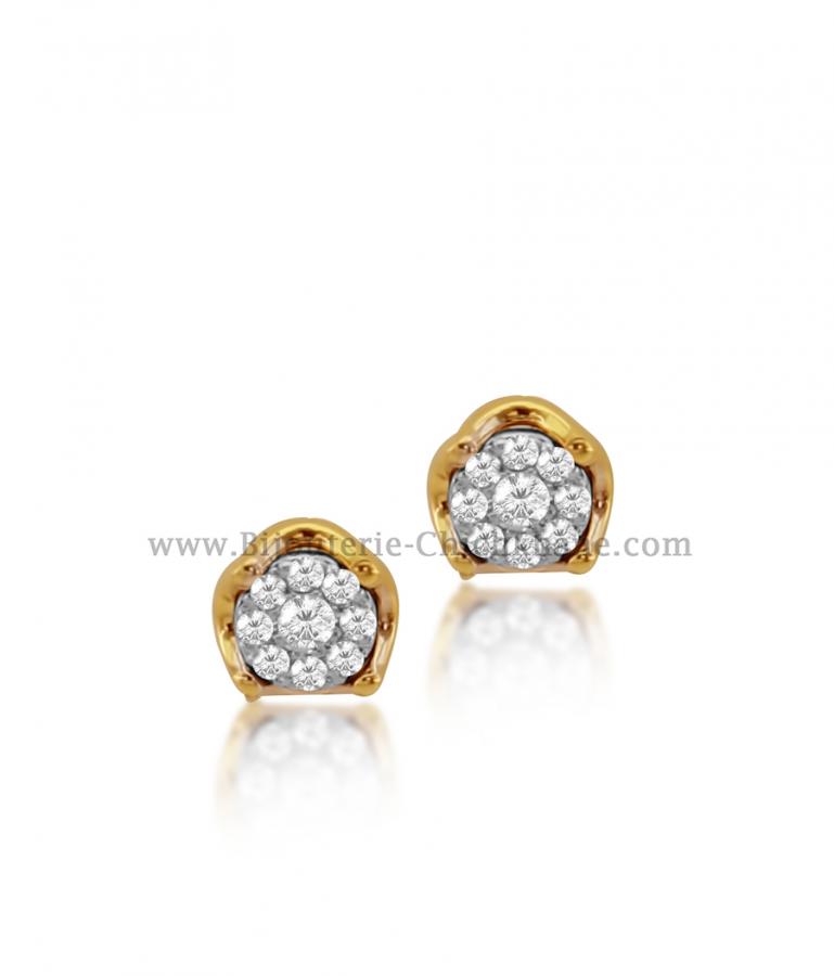 Bijoux en ligne Boucles D'oreilles Diamants 54641