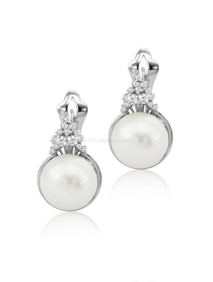 Bijoux en ligne Boucles D'oreilles Diamants 54864