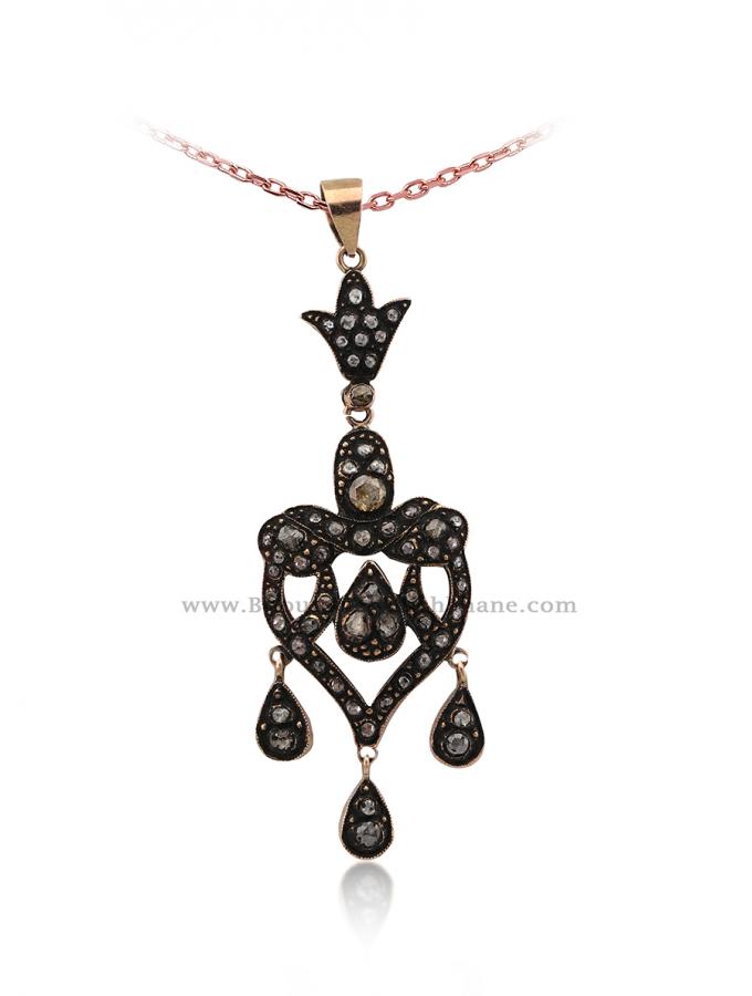 Bijoux en ligne Pendentif Diamants Rose ''Chichkhane'' 54898