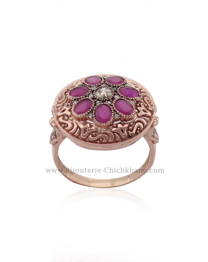 Bijoux en ligne Bague Diamants Rose ''Chichkhane'' 54932