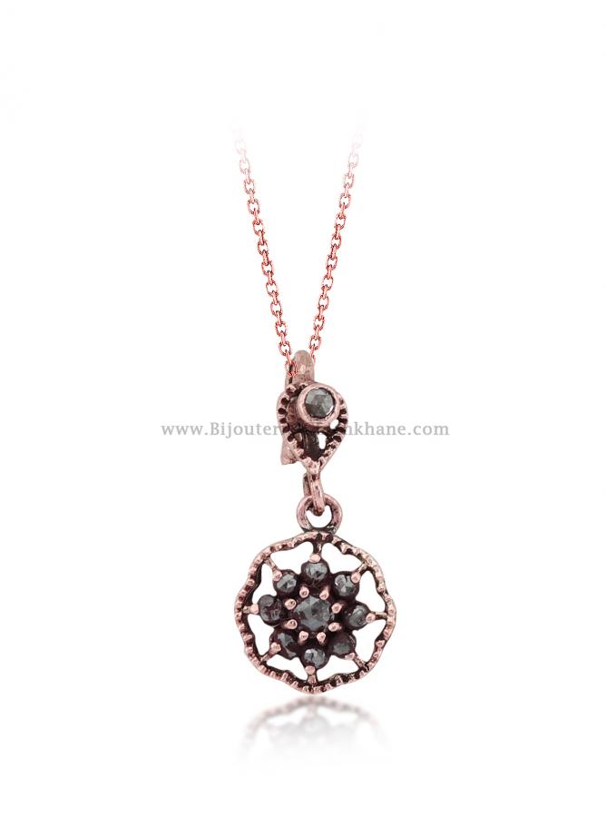 Bijoux en ligne Pendentif Diamants Rose ''Chichkhane'' 55287