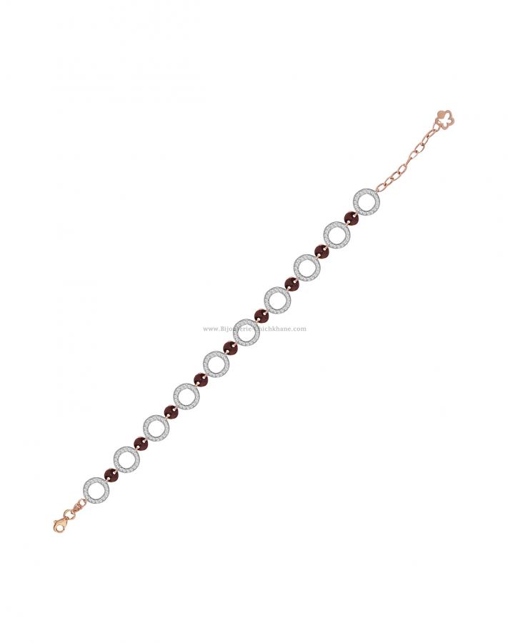 Bijoux en ligne Gourmette Zircon 58852