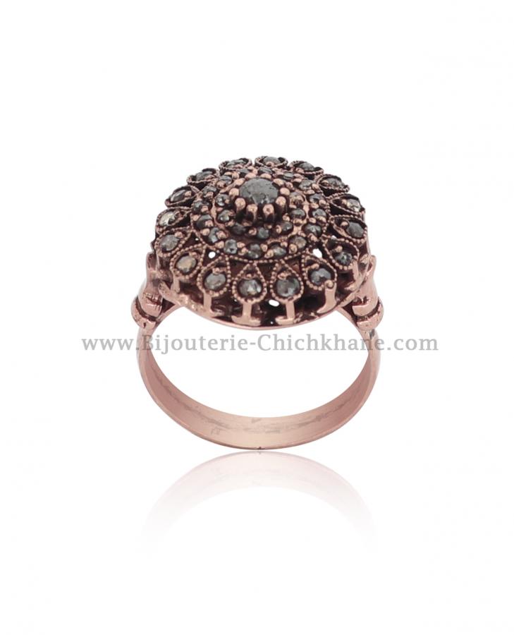 Bijoux en ligne Bague Diamants Rose ''Chichkhane'' 55878