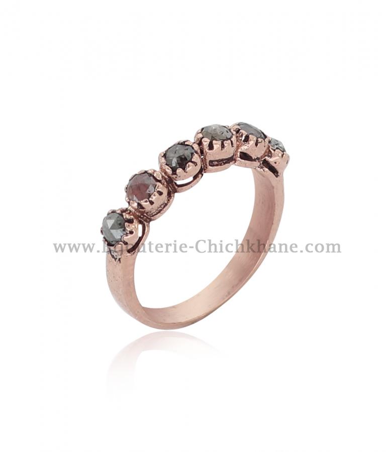 Bijoux en ligne Bague Diamants Rose ''Chichkhane'' 55896