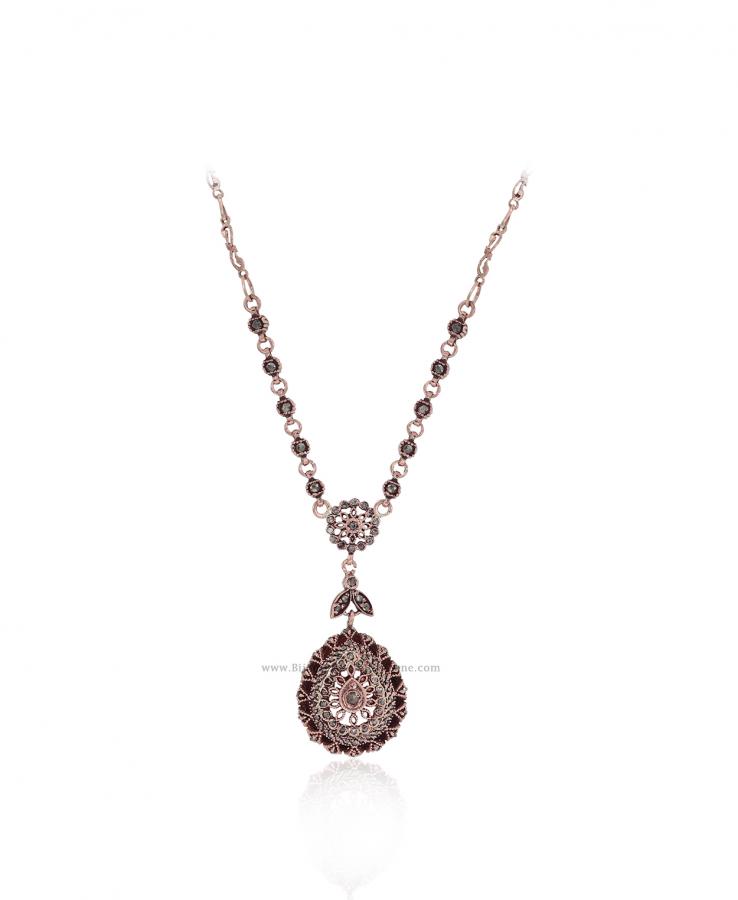 Bijoux en ligne Collier Diamants Rose ''Chichkhane'' 55913