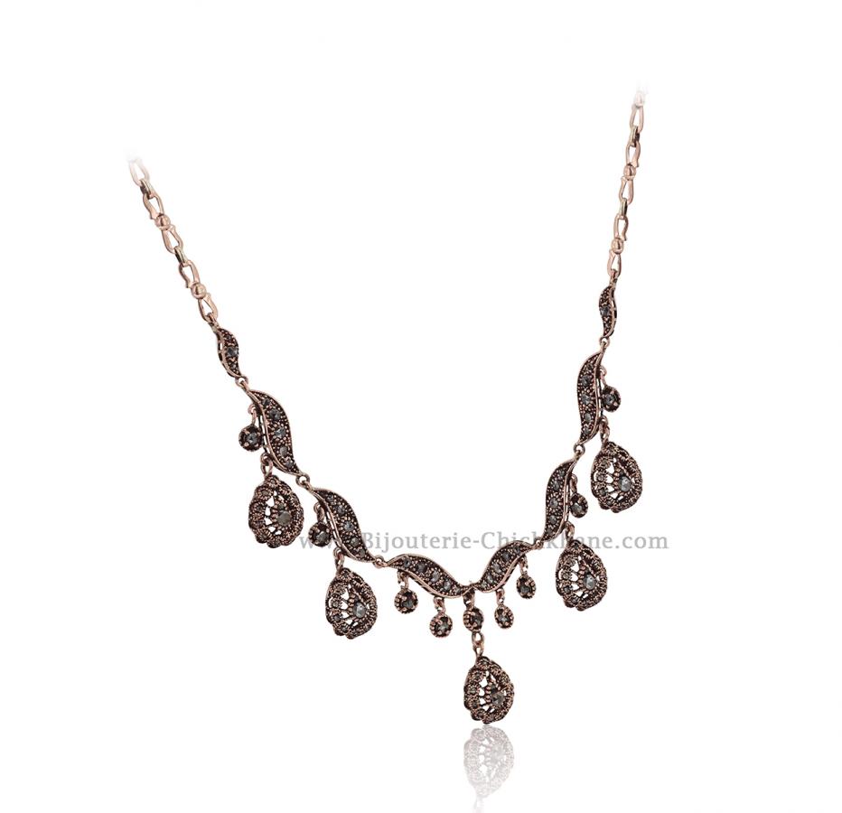 Bijoux en ligne Collier Diamants Rose ''Chichkhane'' 55918