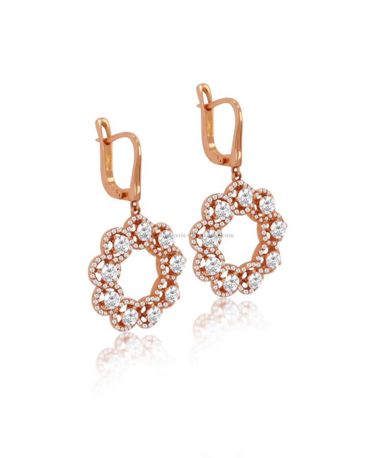 Bijoux en ligne Boucles D'oreilles Zircon 56023