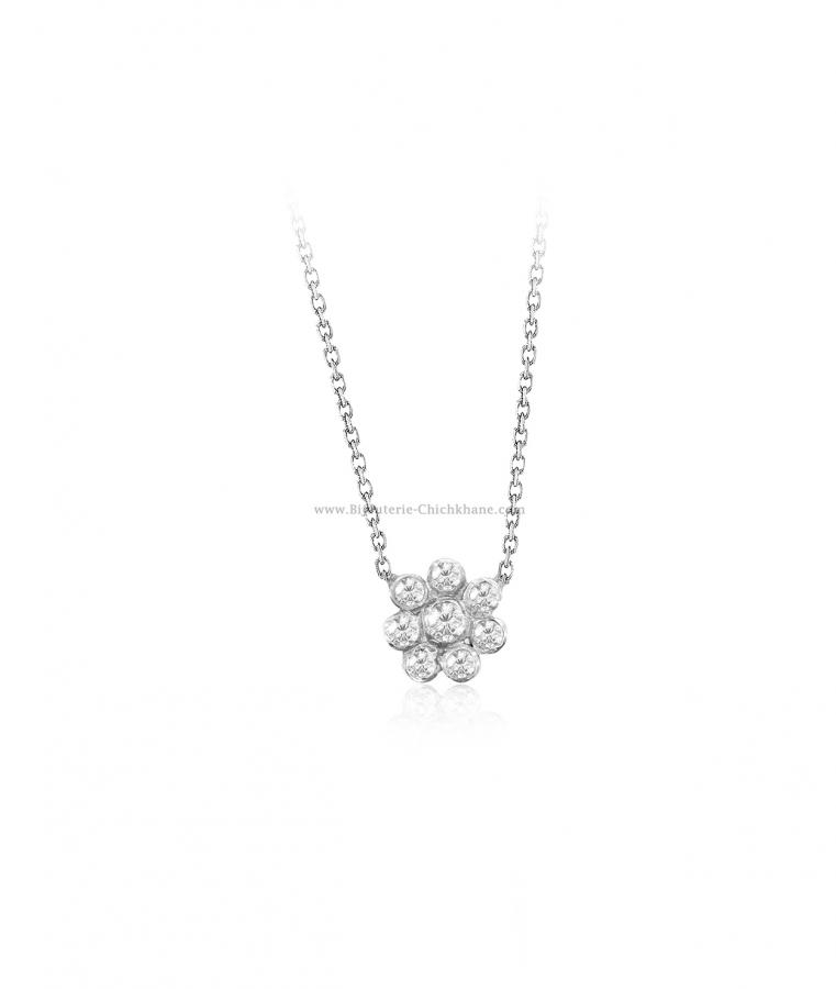 Bijoux en ligne Collier Diamants Blanc ''Chichkhane'' 56336