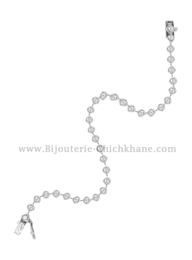 Bijoux en ligne Gourmette Zircon 56710