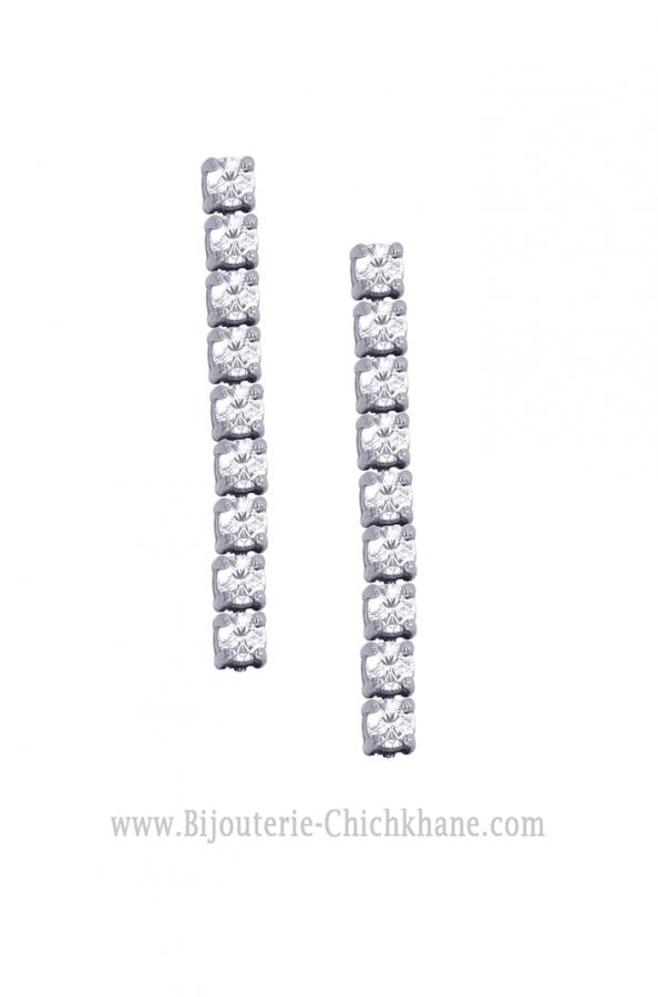 Bijoux en ligne Boucles D'oreilles Zircon 57012