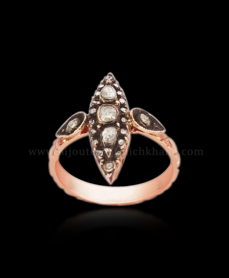 Bijoux en ligne Bague Diamants Blanc ''Chichkhane'' 57226