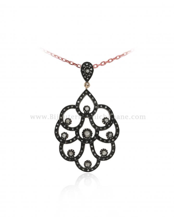 Bijoux en ligne Pendentif Diamants Blanc ''Chichkhane'' 57228