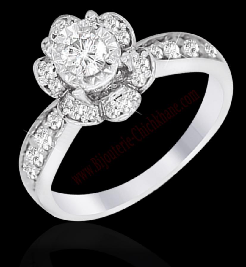 Bijoux en ligne Solitaire Diamants 57529