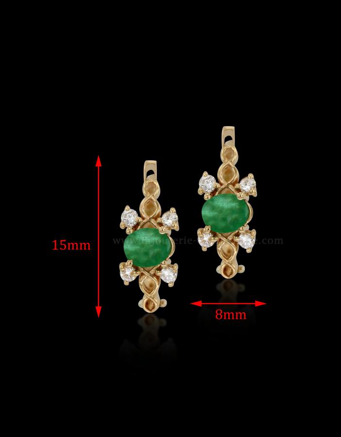 Bijoux en ligne Boucles D'oreilles Diamants 57534