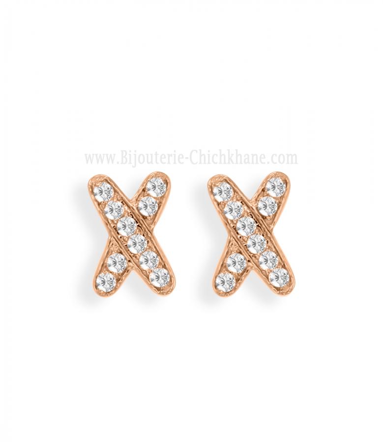 Bijoux en ligne Boucles D'oreilles Zircon 57821