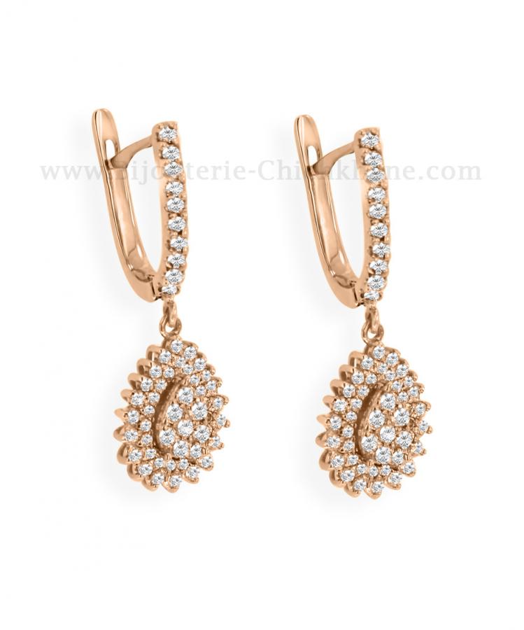 Bijoux en ligne Boucles D'oreilles Zircon 57824