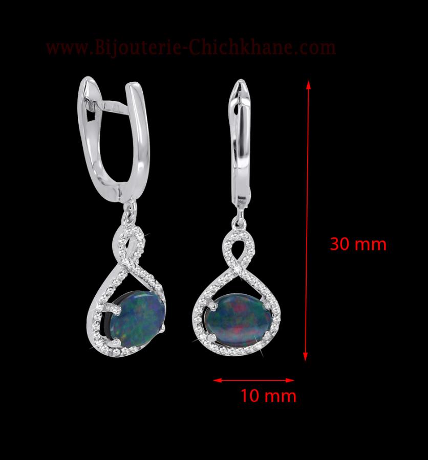 Bijoux en ligne Boucles D'oreilles Diamants 57850