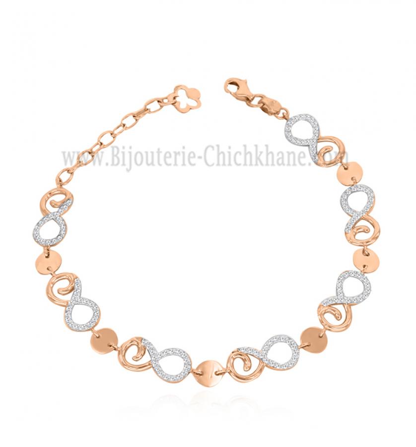 Bijoux en ligne Gourmette Zircon 57878