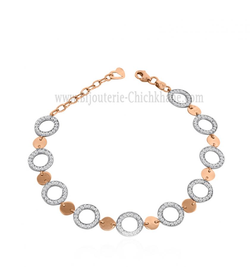 Bijoux en ligne Gourmette Zircon 57880