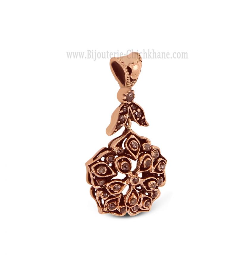 Bijoux en ligne Pendentif Diamants Rose ''Chichkhane'' 58242