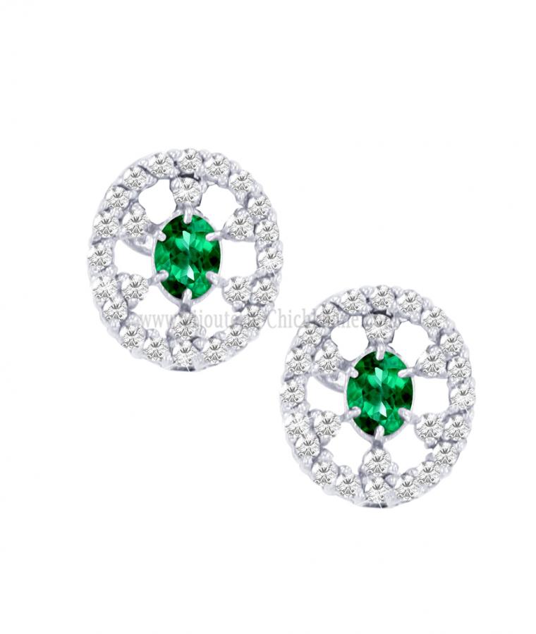 Bijoux en ligne Boucles D'oreilles Diamants 58298