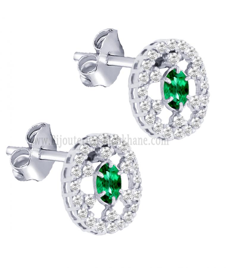 Bijoux en ligne Boucles D'oreilles Diamants 58298