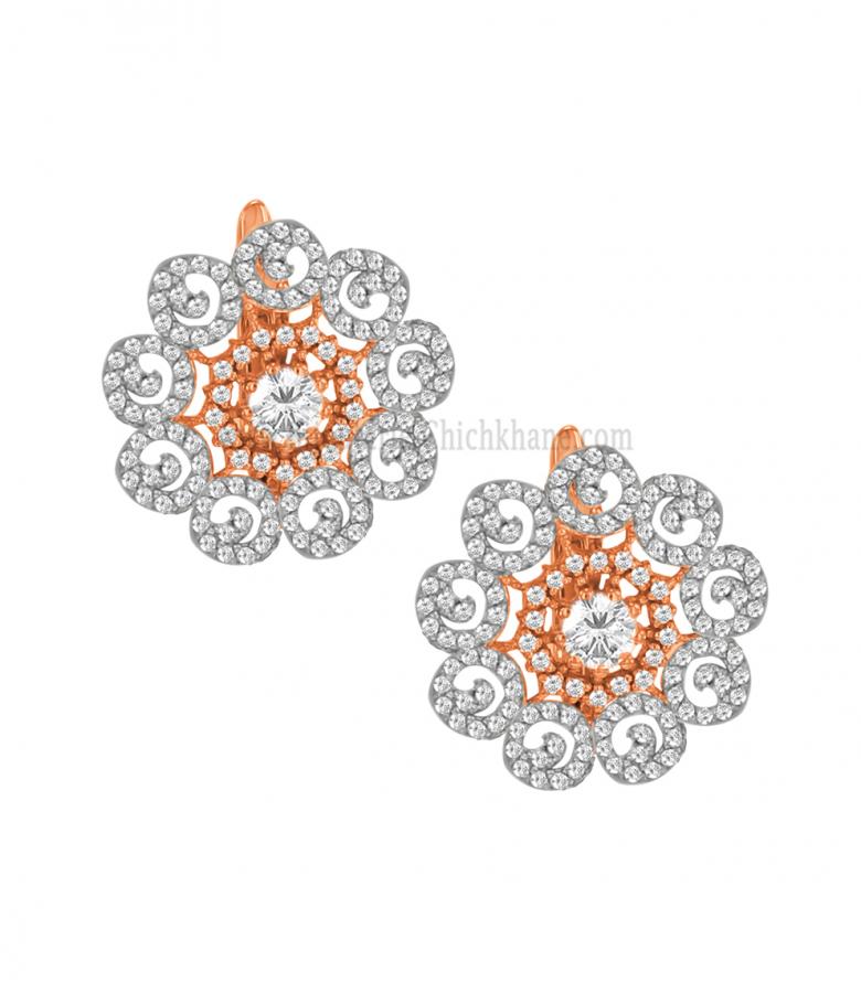 Bijoux en ligne Boucles D'oreilles Zircon 58412