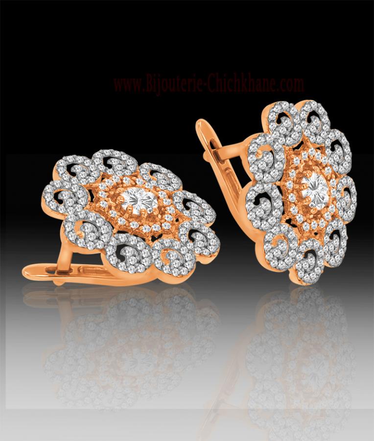 Bijoux en ligne Boucles D'oreilles Zircon 58412