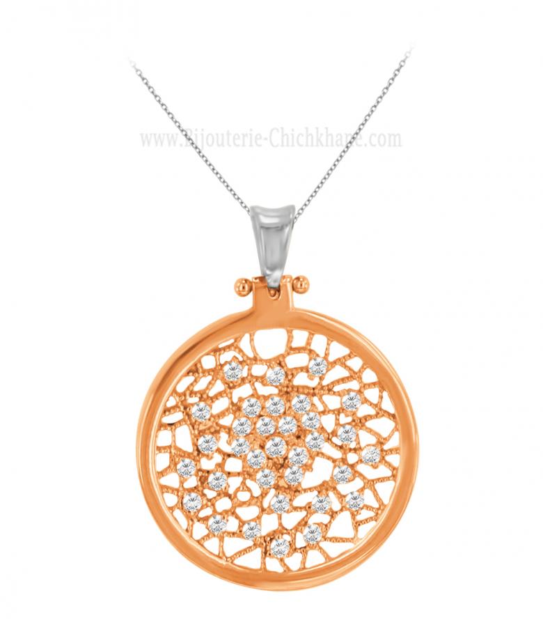 Bijoux en ligne Pendentif Zircon 58478