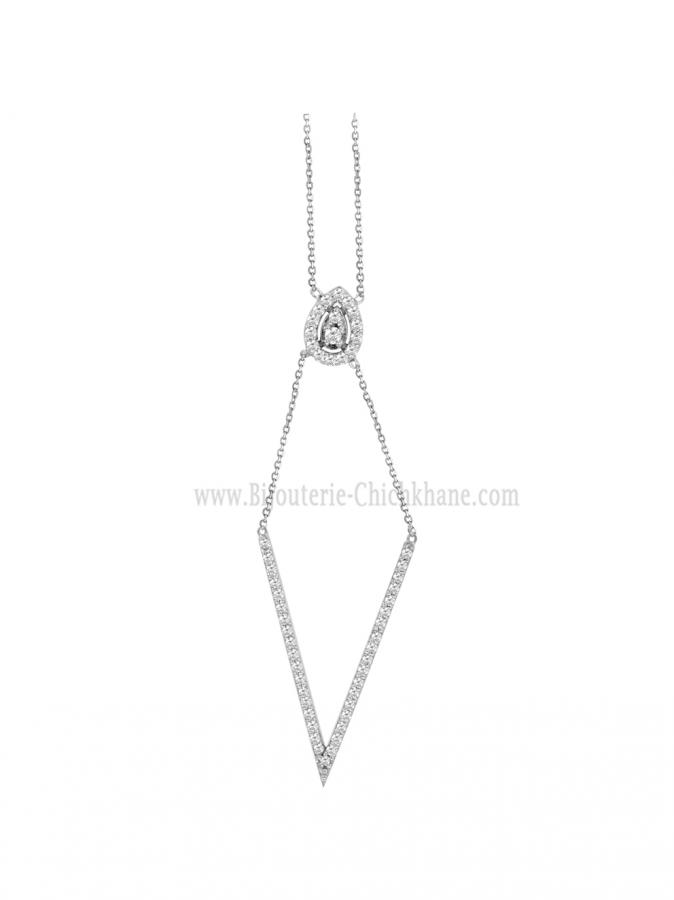 Bijoux en ligne Collier Diamants 58604