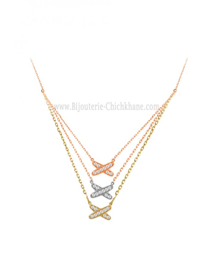 Bijoux en ligne Collier Diamants 58605