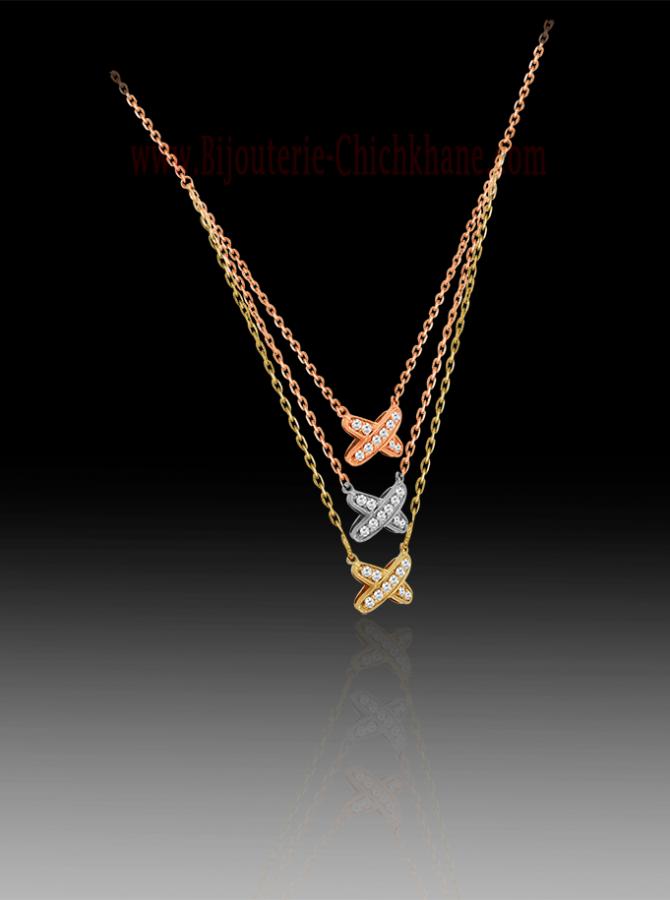Bijoux en ligne Collier Diamants 58605