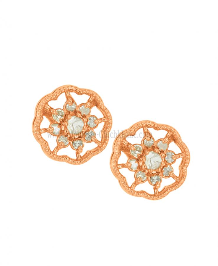 Bijoux en ligne Boucles D'oreilles Diamants Blanc ''Chichkhane'' 58620