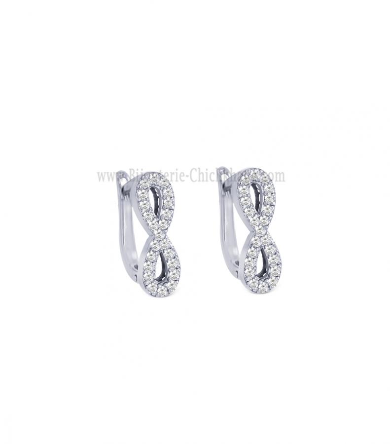 Bijoux en ligne Boucles D'oreilles Zircon 59039