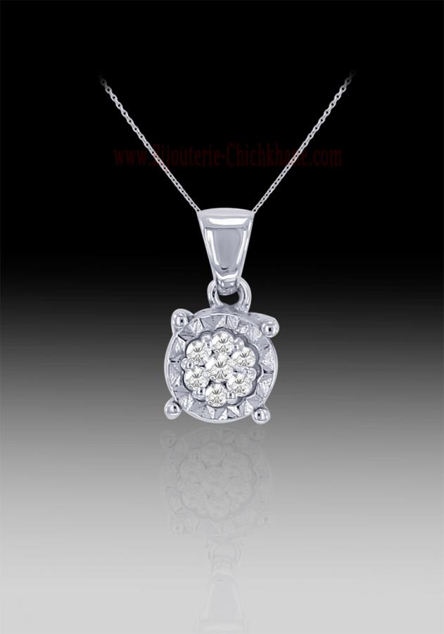 Bijoux en ligne Pendentif Diamants 59268